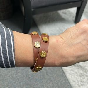 Leather bracelet